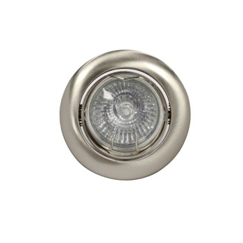 Recessed Light GU10 50W Round Tilting Nickel