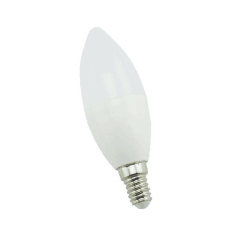LED Bulb Candle C37 E14 8W 800lm 3000K
