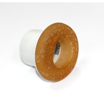 Orange Marble Glass Fixed Recessed Light