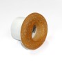 Orange Marble Glass Fixed Recessed Light