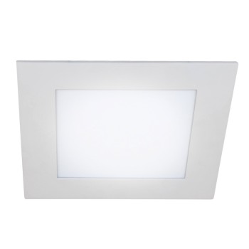 Cristal Record-Know Φωτιστικό Οροφής LED Χωνευτό 6W 4000K Τετράγωνο Λευκό