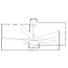 Cristal Record-Ανεμιστήρας οροφής Noro DC LED ΚΩΔ.-85-930-20-180