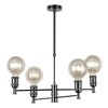 Miyako 4-Light-Pendant Light Graphite