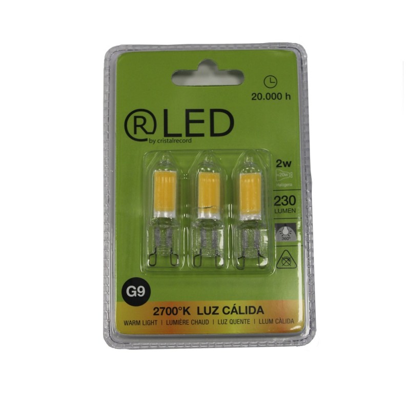 LED Bulb G9x3 2.5W 2700K 230Lm