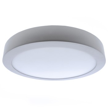 Cristal Record-Gelys Φωτιστικό Οροφής LED 18W IP54 4000K 1440Lm Στρογγυλό, Λευκό