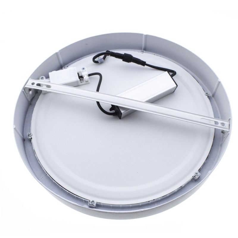 Cristal Record-Gelys Φωτιστικό Οροφής LED 18W IP54 4000K 1440Lm Στρογγυλό, Λευκό