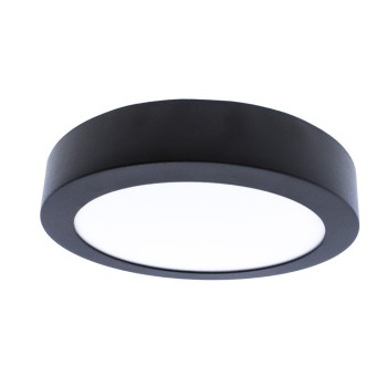 Cristal Record-Gelys Φωτιστικό Οροφής LED 30W IP54 4000K 1380Lm Στρογγυλό, Ανθρακί Γκρι