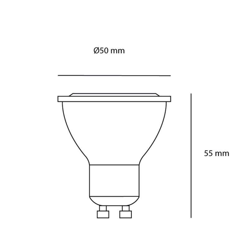 Smart LED Bulb GU10 5W CCT Dimmable