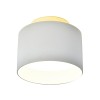 Cristal Record-Ice Φωτιστικό Οροφής LED 12W 4000ºK + 4W 3000ºK, Λευκό