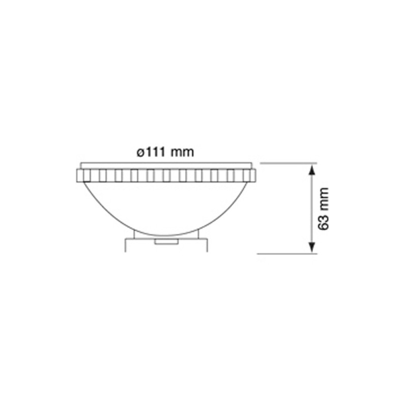 LED Bulb GU5.3 QR111 COB 15W 920Lm 4200K