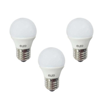 LED Bulbs Pack of 3 E14 5W 3000K 520Lm