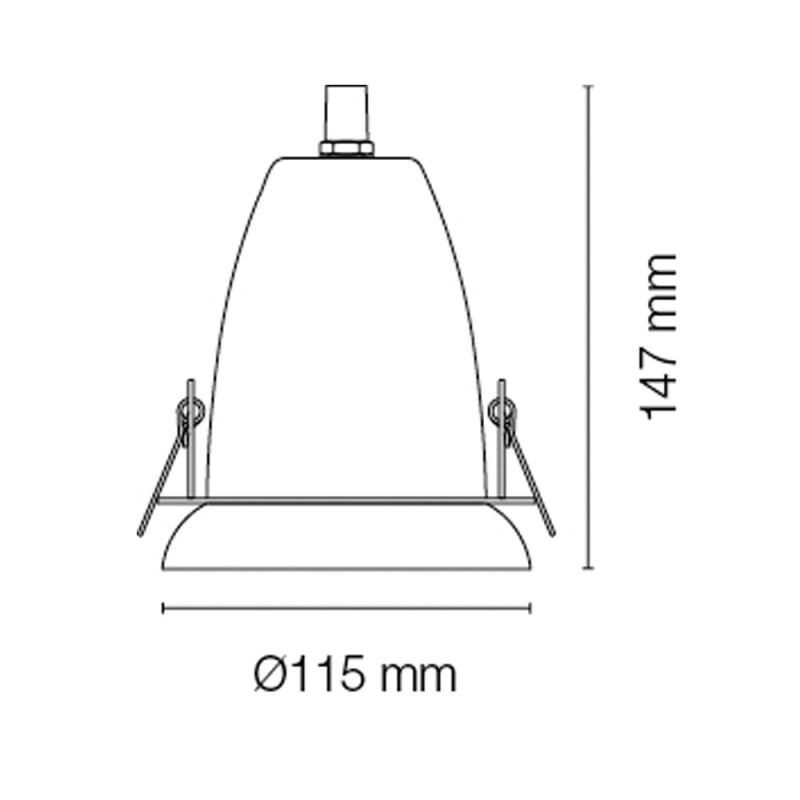 Tejar Vintage Recessed Light Lead