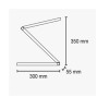 Marte LED Desk Lamp 2.5W Black