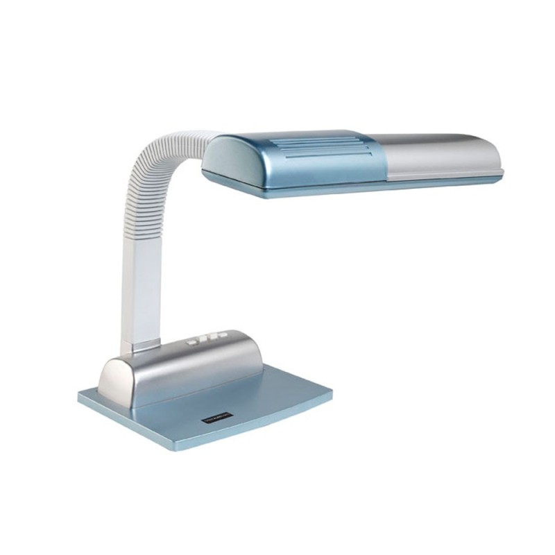 Curve Low Energy Desk Lamp 27W Blue
