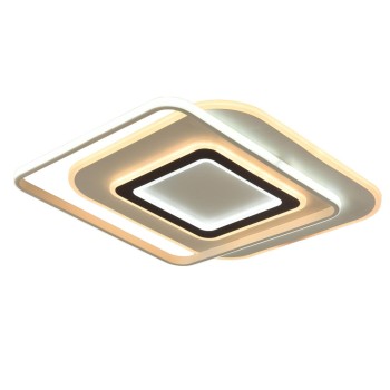 Cristal Record-Naos Φωτιστικό Οροφής LED με δυνατότητα ρύθμισης φωτεινότητας CCT 100W, Τετράγωνο