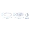 Cristal Record-Sirion Χωνευτό Φωτιστικό LED 25W 3000K, Αφαιρούμενο Driver