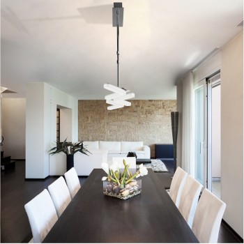 Cristal Record-Boomerang Κρεμαστό Φωτιστικό LED 45W 3000K 