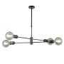 Miyako 4-Light Pendant Lamp Graphite