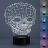 Skull 3D Halloween Table Lamp