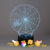 Spider 3D Halloween Table Lamp