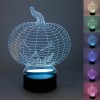 Pumpkin 3D Halloween Table Lamp