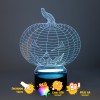 Pumpkin 3D Halloween Table Lamp