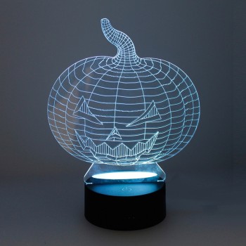 Pumpkin 3D Halloween Table Lamp