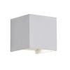 Cristal Record-Open Φωτιστικό Εξωτερικού Χώρου Επιτοίχιο LED IP54 2x5W 4000K, Λευκό