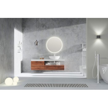 Mirrors & More - Φωτιζόμενος Καθρέφτης LUNA 60x60cm LED 18W