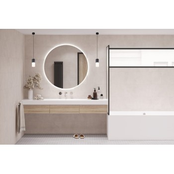 Mirrors & More - Φωτιζόμενος Καθρέφτης LUNA 100cm LED 34,5W