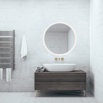 Mirrors & More - Φωτιζόμενος Καθρέφτης AURORA 60x60cm LED 15W