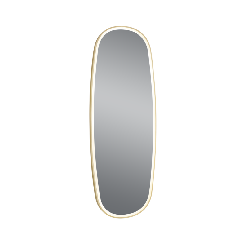 Mirrors & More - Φωτιζόμενος Καθρέφτης DIANA 60x160cm Χρυσός LED 27W