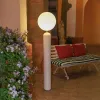 NewGarden-Monica 150 Φωτιστικό Δαπέδου Επαναφορτιζόμενο LED, 700Lm 3000K-6500K, Beige
