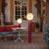 NewGarden-Monica 150 Φωτιστικό Δαπέδου Επαναφορτιζόμενο LED, 700Lm 3000K-6500K, Burgundy