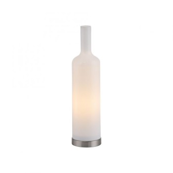 JUST LIGHT.-BOTTLE Επιτραπέζιο φωτιστικό Ε14, λευκό, οπάλ γυαλί ΚΩΔ.-SL14006-16