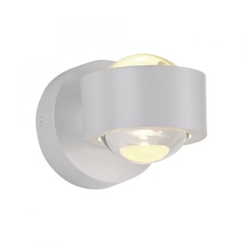 JUST LIGHT.-AKKU-CHIA Επιτοίχιο Φωτιστικό LED Επαναφορτιζόμενο, λευκό ΚΩΔ.-SL19330-16