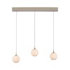 Paul Neuhaus-SANDORA Κρεμαστό Φωτιστικό 3 Φώτων LED, Sand, CCT 2200-5000K, Switchmo, Comfort Lift