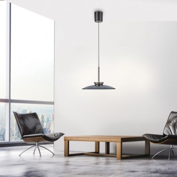 Paul Neuhaus-PURE E-Moon Platin Κρεμαστό Φωτιστικό LED, Γκρι ΚΩΔ.-SL2195-15