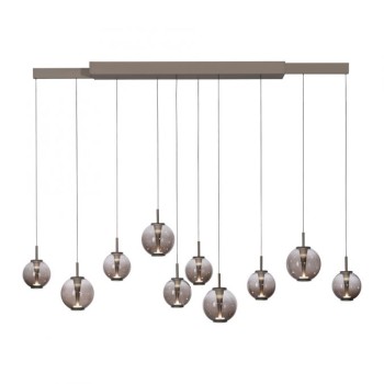Paul Neuhaus-PURE E-Infinity Κρεμαστό Φωτιστικό LED, Bronze με λειτουργία e-SLIDE® ΚΩΔ.-SL2221-97