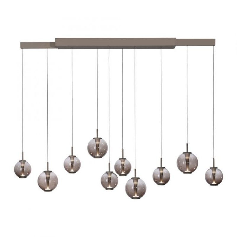 Paul Neuhaus-PURE E-Infinity Κρεμαστό Φωτιστικό LED, Bronze με λειτουργία e-SLIDE® ΚΩΔ.-SL2221-97