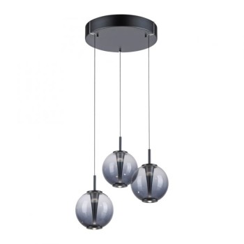 Paul Neuhaus-PURE E- Infinity Κρεμαστό Φωτιστικό LED με λειτουργία e-Lift, mystic grey