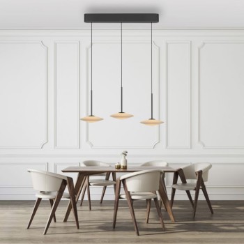 Paul Neuhaus-ELIPSA Κρεμαστό φωτιστικό LED, μαύρο, με σύστημα Comfort Lift ΚΩΔ.-SL2289-18