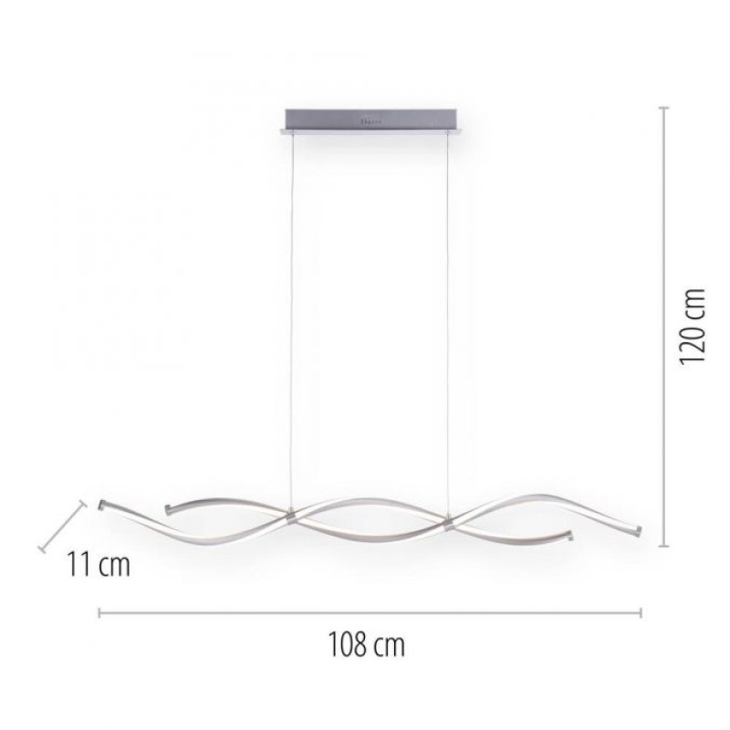 Paul Neuhaus-Q-MALINA Smart Κρεμαστό Φωτιστικό LED, με ZigBee KΩΔ.-SL2339-55
