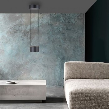 Paul Neuhaus-PURE Clipse Κρεμαστό Φωτιστικό LED, Platinum (Γκρι), Comfort Lift ΚΩΔ.-SL2471-15