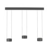 Paul Neuhaus-PURE Clipse Κρεμαστό Φωτιστικό LED, Platinum (Γκρι) με Comfort Lift ΚΩΔ.-SL2473-15