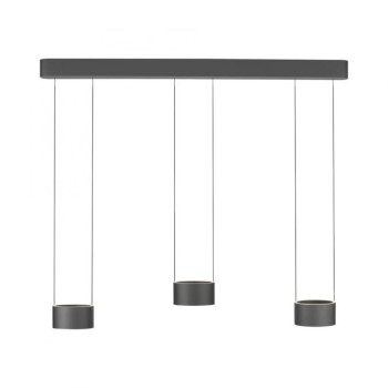 Paul Neuhaus-PURE Clipse Κρεμαστό Φωτιστικό LED, Platinum (Γκρι) με Comfort Lift ΚΩΔ.-SL2473-15