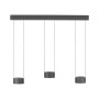 Paul Neuhaus-PURE Clipse Κρεμαστό Φωτιστικό LED, Platinum (Γκρι) με Comfort Lift ΚΩΔ.-SL2473-15