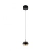 Paul Neuhaus-PURE Falling Rings Κρεμαστό Φωτιστικό LED, Black με Comfort Lift ΚΩΔ.-SL2503-18