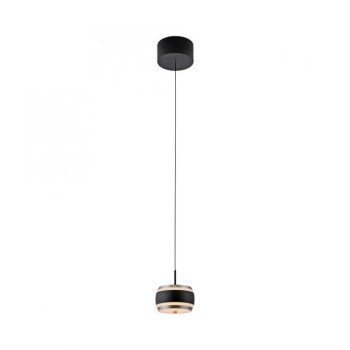 Paul Neuhaus-PURE Falling Rings Κρεμαστό Φωτιστικό LED, Black με Comfort Lift ΚΩΔ.-SL2503-18