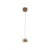 Paul Neuhaus-PURE Falling Rings Κρεμαστό Φωτιστικό LED, Bronze με Comfort Lift ΚΩΔ.-SL2503-97
